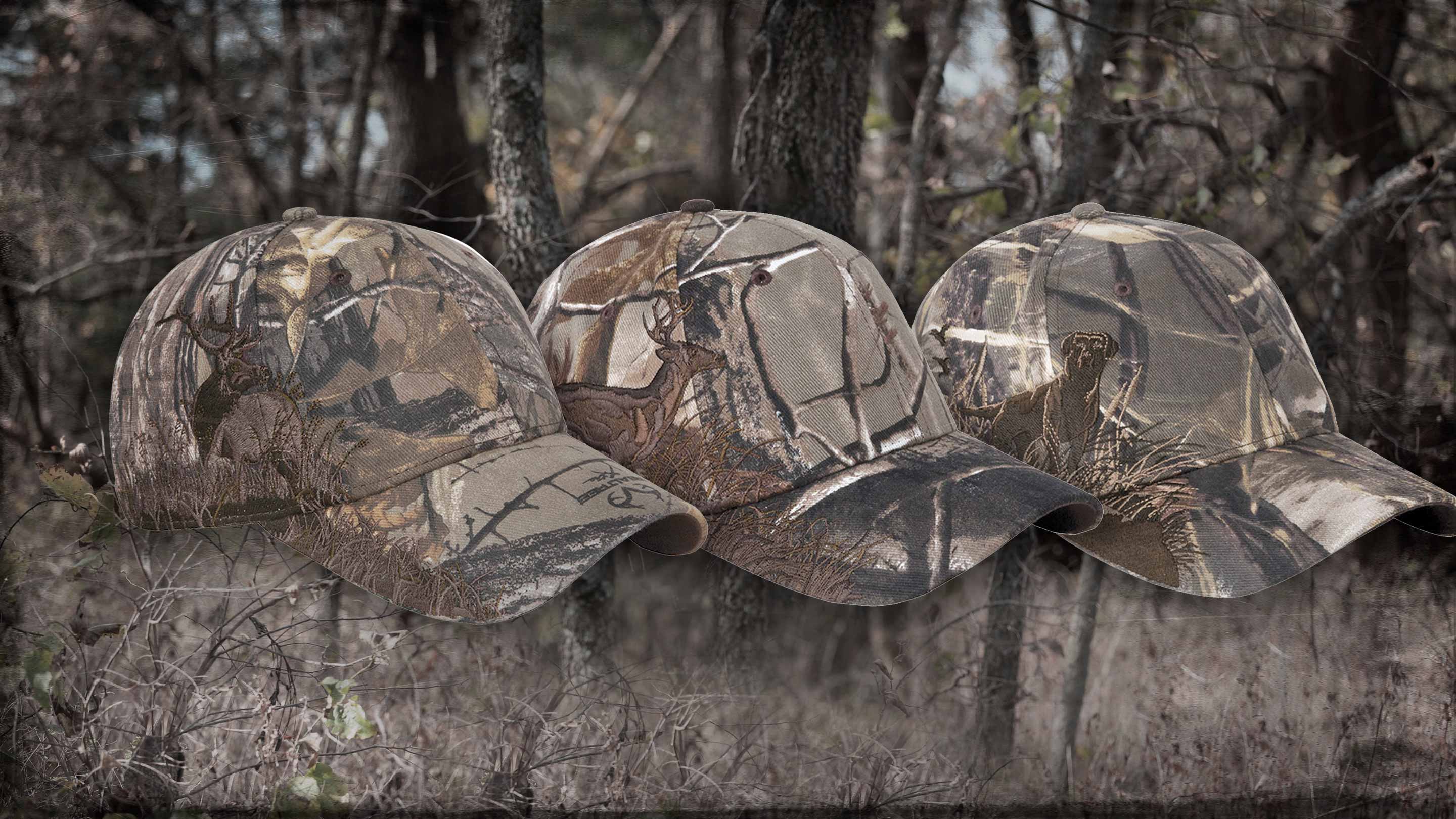 Realtree Canvas Hats for Men