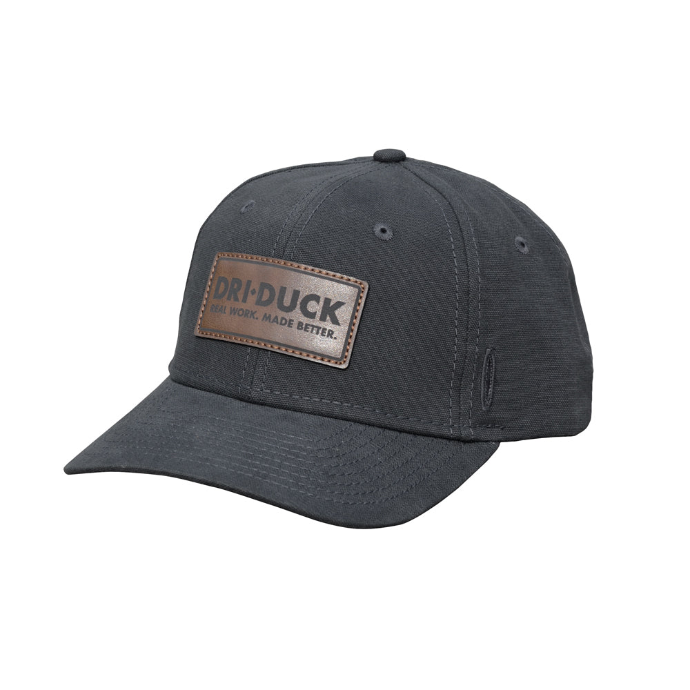 Charcoal Carpenter Ballcap with Pencil Holder | Dri Duck Charcoal / Adjustable
