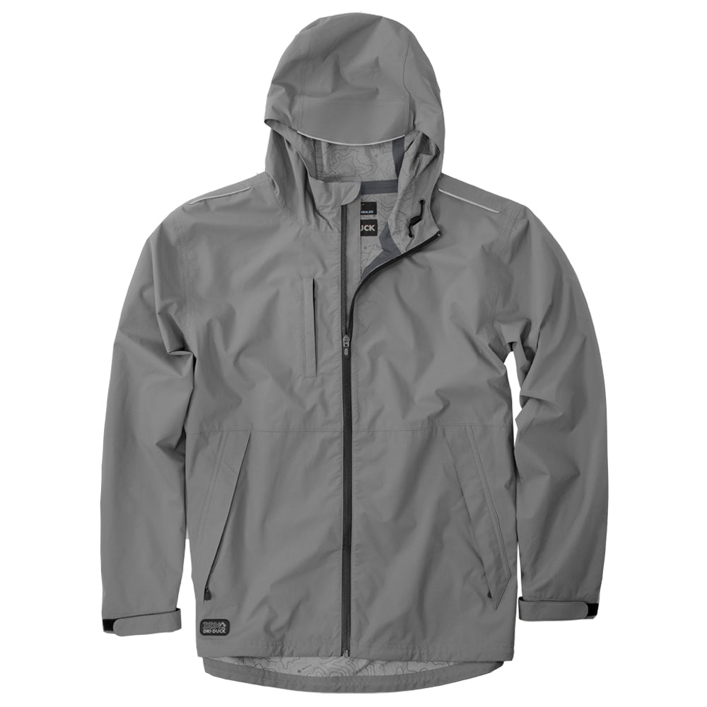 Dri Duck 5302 Challenger Full Zip Jacket Grey L