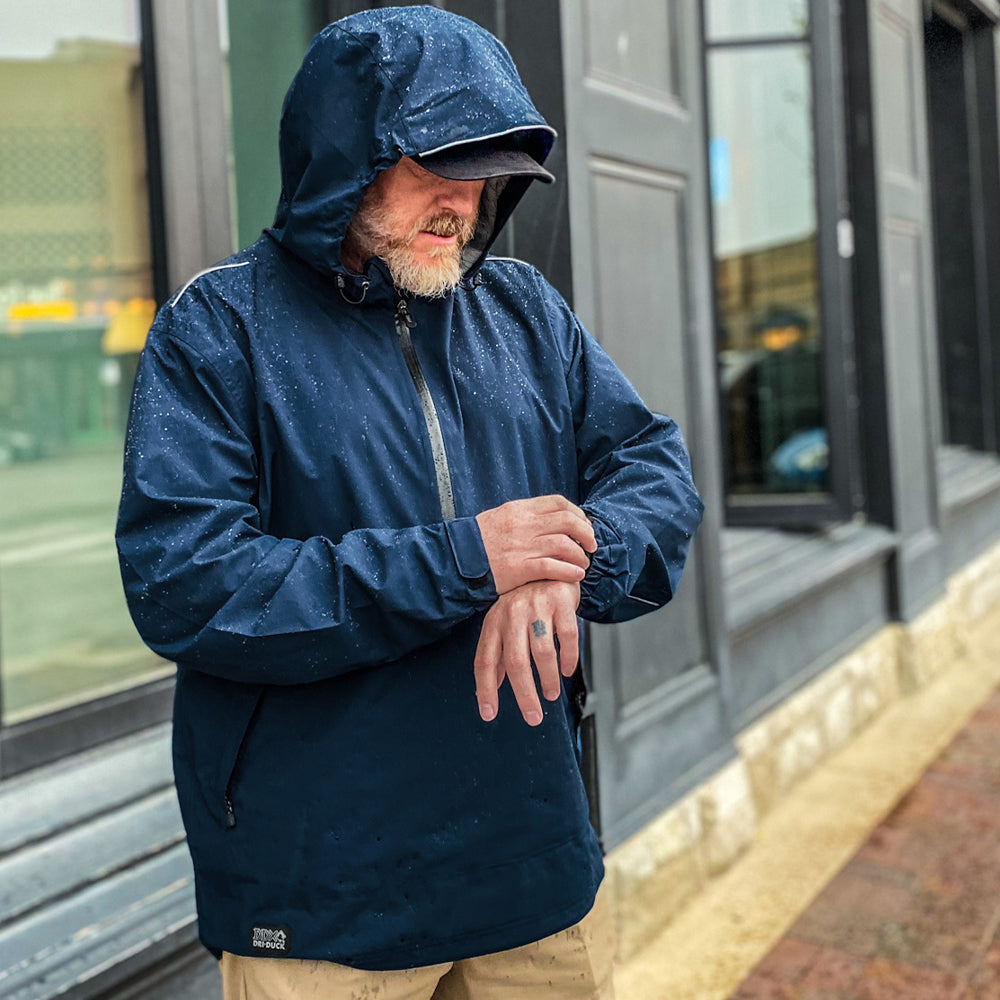 Mens anorak rain jacket on sale