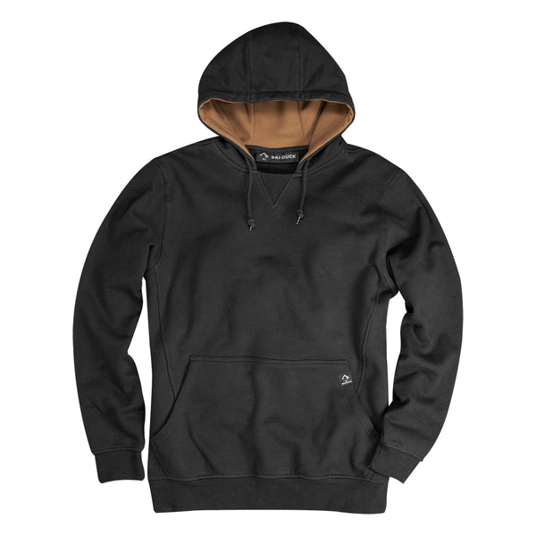 Heavy duty black hoodie best sale