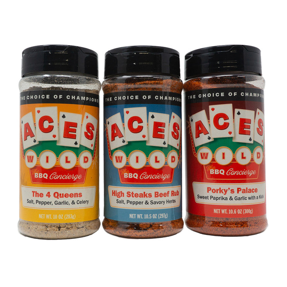 Aces Wild 3-Pack Seasoning