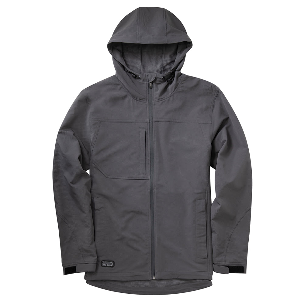 Apex Men's Rain Jacket | Soft Shell Hoodie | DRI DUCK